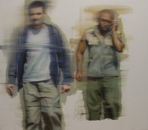 Two Men Walking