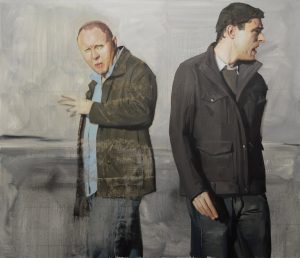 Two Men Standing