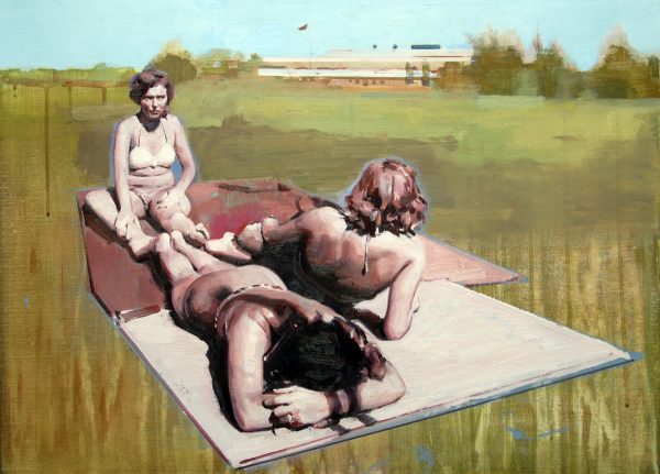 Landscape with Sunbathers