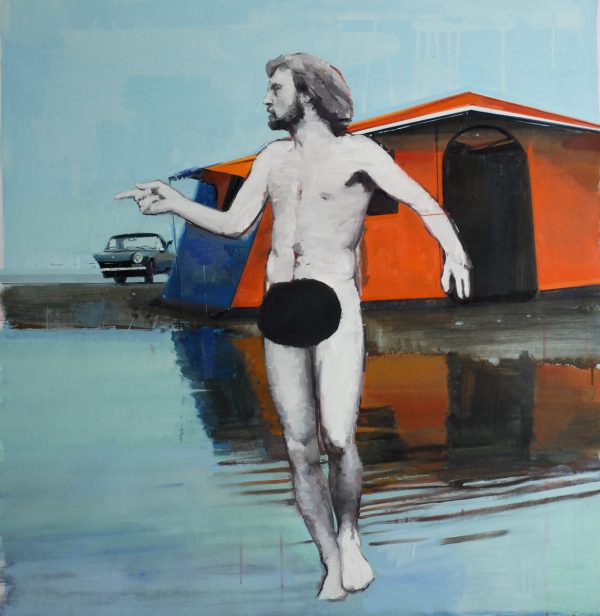 Figure with Tent